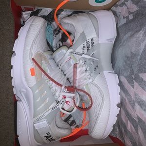 Nike off white prestos (white)